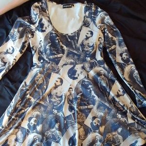 Tattooed old timer dress